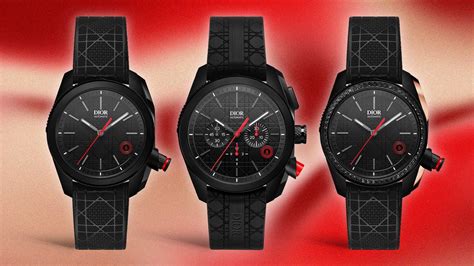 dior homme chiffre rouge|Dior chiffre rouge men's watch.